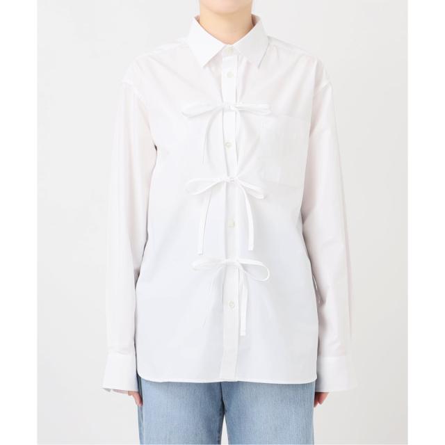 イエナ（IENA）/MA/RE/マレ RIBBON SHIRTS シャツ LIGHT COTTON 104 GR_16