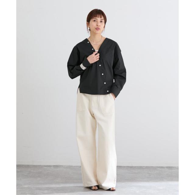 イエナ（IENA）/MA/RE/マレ カシュクールSHIRTS シャツ LIGHT COTTON 104 GR_5