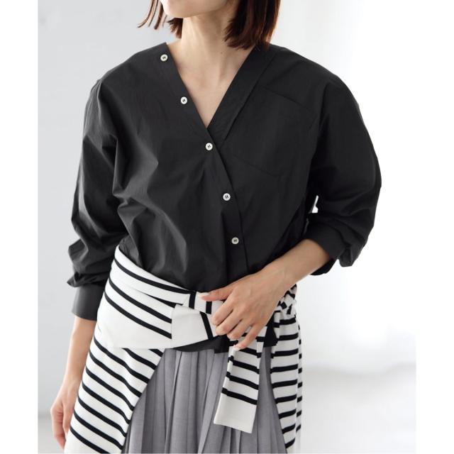 イエナ（IENA）/MA/RE/マレ カシュクールSHIRTS シャツ LIGHT COTTON 104 GR_8