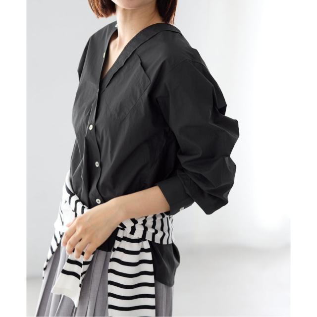 イエナ（IENA）/MA/RE/マレ カシュクールSHIRTS シャツ LIGHT COTTON 104 GR_9