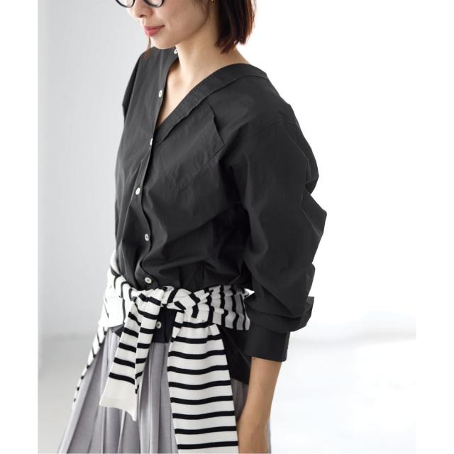 イエナ（IENA）/MA/RE/マレ カシュクールSHIRTS シャツ LIGHT COTTON 104 GR_10