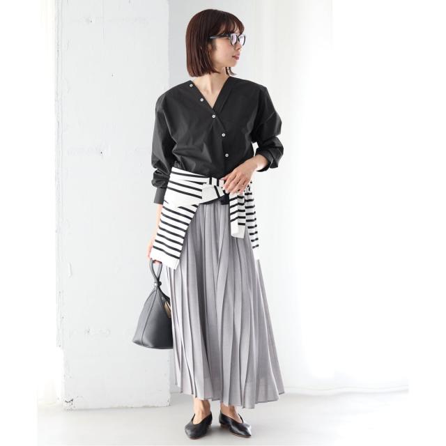 イエナ（IENA）/MA/RE/マレ カシュクールSHIRTS シャツ LIGHT COTTON 104 GR_12