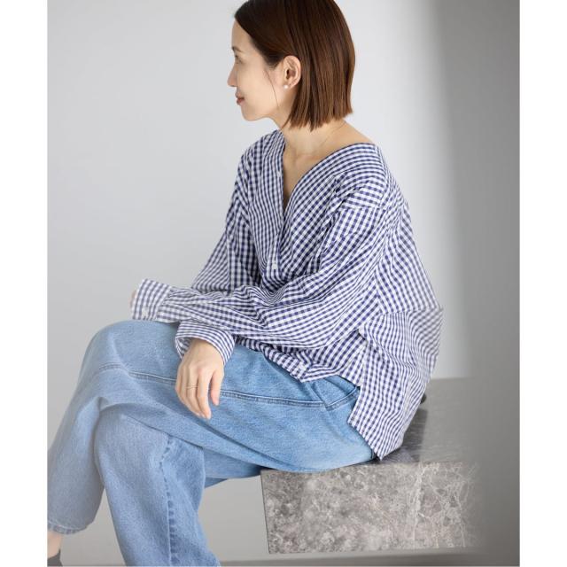 イエナ（IENA）/MA/RE/マレ カシュクールSHIRTS シャツ LIGHT COTTON