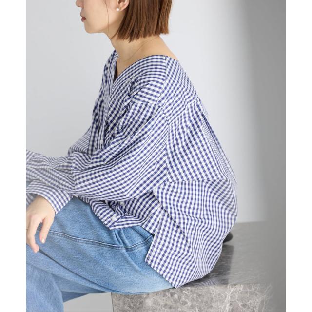 イエナ（IENA）/MA/RE/マレ カシュクールSHIRTS シャツ LIGHT COTTON