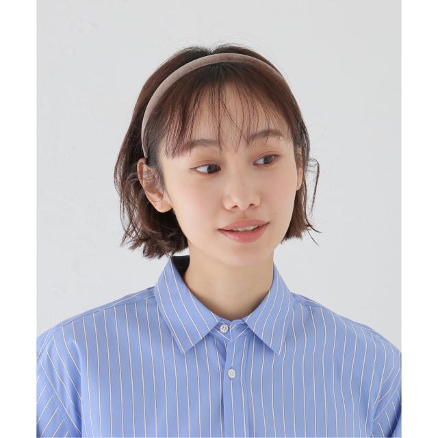 イエナ（IENA）/SCHO/ショー SMOKE HAIRBAND ヘアバンド FW24−HB−BLA−SMO_4