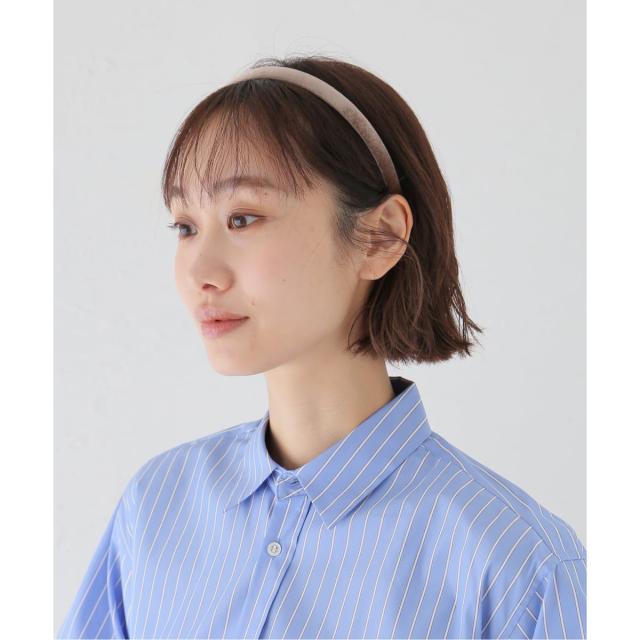 イエナ（IENA）/SCHO/ショー SMOKE HAIRBAND ヘアバンド FW24−HB−BLA−SMO_5