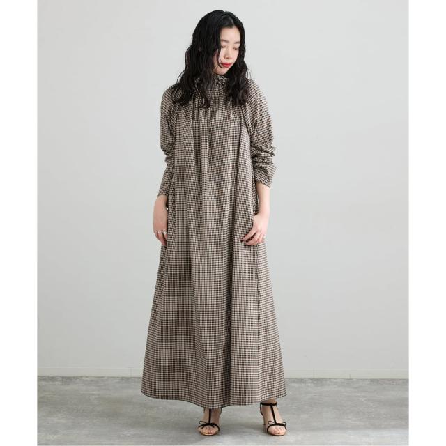 イエナ(IENA)/THE M ギャザーネックワンピース イエナ(IENA)/THE M ギャザーネックワンピース