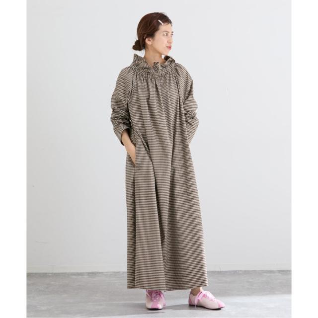 イエナ(IENA)/THE M ギャザーネックワンピース イエナ(IENA)/THE M ギャザーネックワンピース