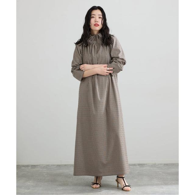 イエナ(IENA)/THE M ギャザーネックワンピース イエナ(IENA)/THE M ギャザーネックワンピース
