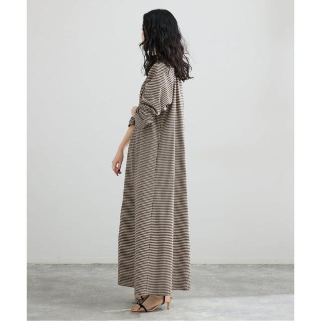 イエナ(IENA)/THE M ギャザーネックワンピース イエナ(IENA)/THE M ギャザーネックワンピース