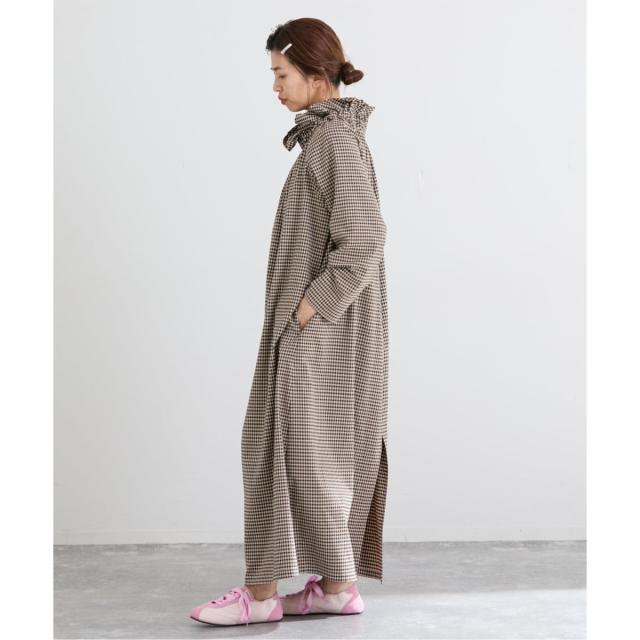 イエナ(IENA)/THE M ギャザーネックワンピース イエナ(IENA)/THE M ギャザーネックワンピース