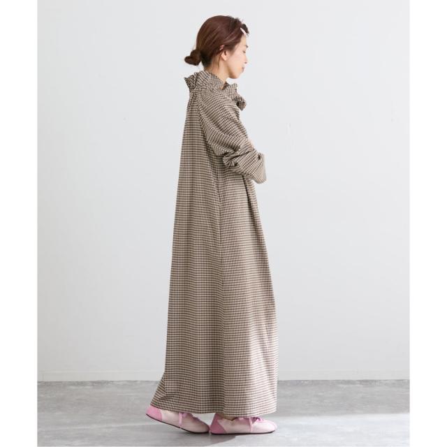 イエナ(IENA)/THE M ギャザーネックワンピース イエナ(IENA)/THE M ギャザーネックワンピース