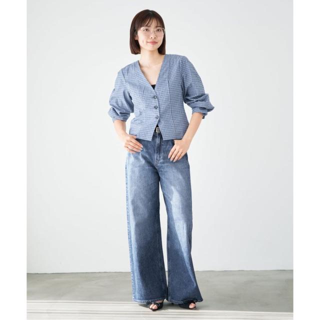 イエナ（IENA）/YANUK/ヤヌーク 別注 MARY Baggy straight デニム