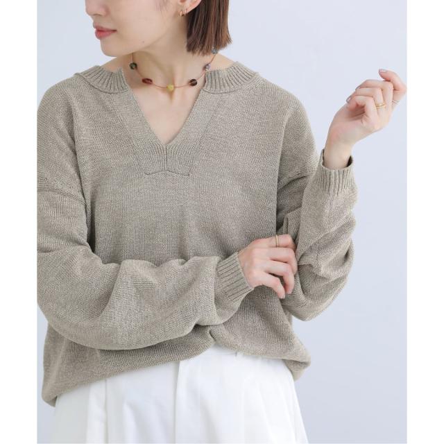 イエナ（IENA）/コットンwashiニットプルオーバー