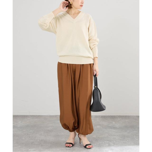 イエナ（IENA）/カットオフカラーVネックプルオーバー_12