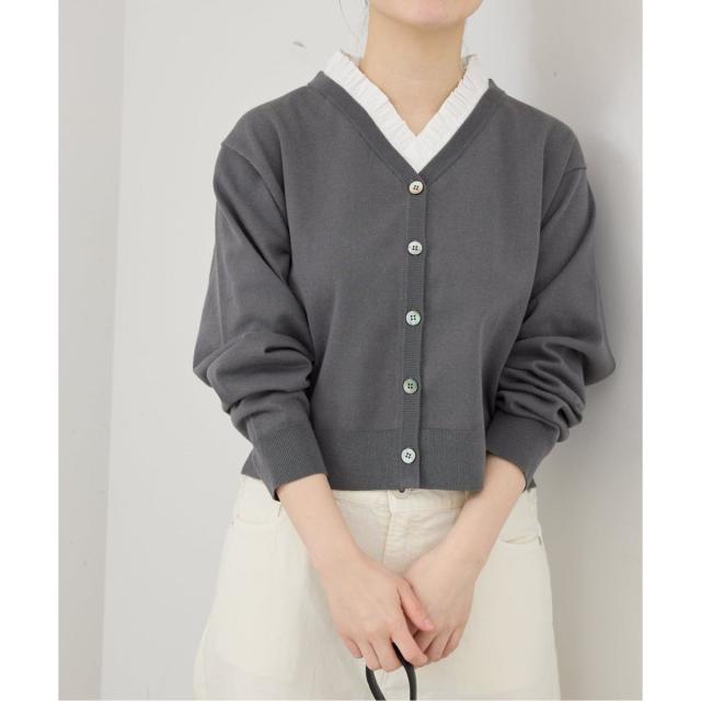 イエナ（IENA）/ウォッシャブル 2WAYフリルニットカーディガン_11