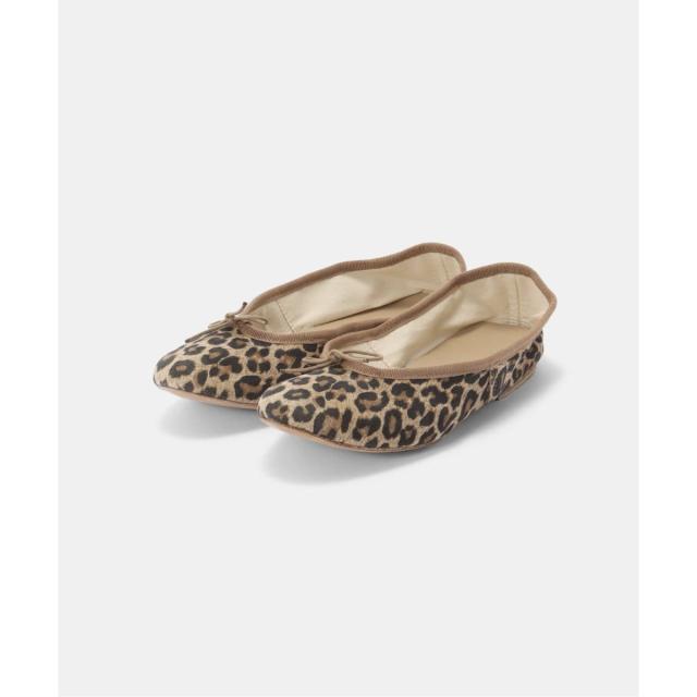 イエナ（IENA）/PORSELLI/ポルセリ LEOPARD BALLET バレエシューズ