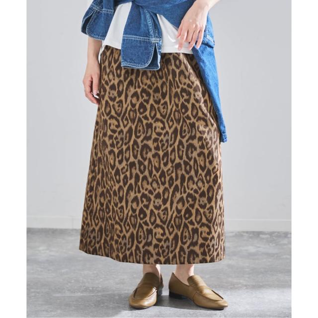 イエナ（IENA）/TOURNON/トゥルノン JQ LEOPARD SK スカート 26SSSK007