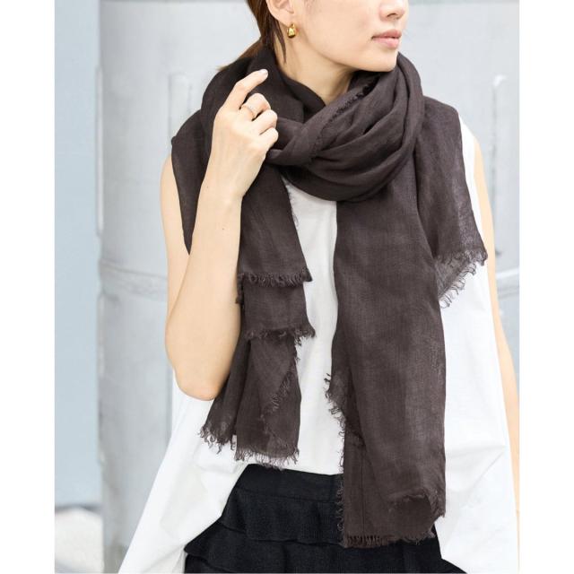 イエナ（IENA）/NIMNIMDUAI/ニムニムデュアイ PLAIN GAUZE STOLE ストール