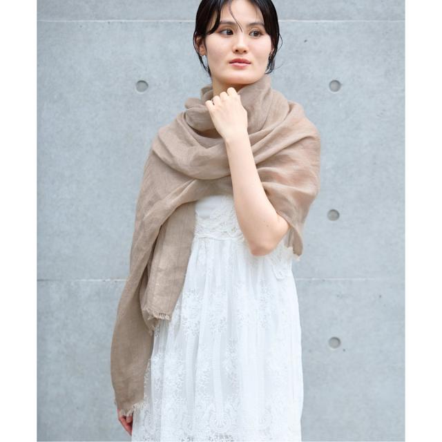 イエナ（IENA）/NIMNIMDUAI/ニムニムデュアイ PLAIN GAUZE STOLE