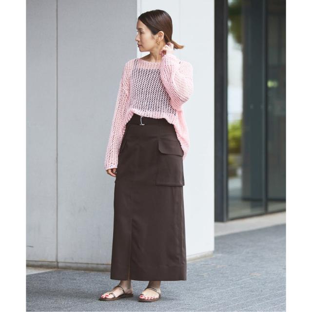 イエナ（IENA）/ハイツイストペンシルロングスカート_9