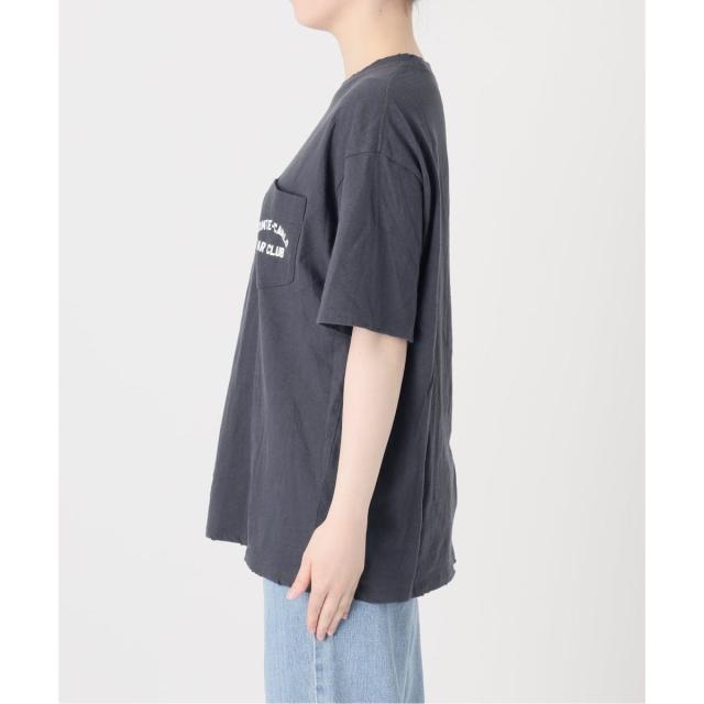イエナ（IENA）/BLACK ポケット付きプリントTシャツ