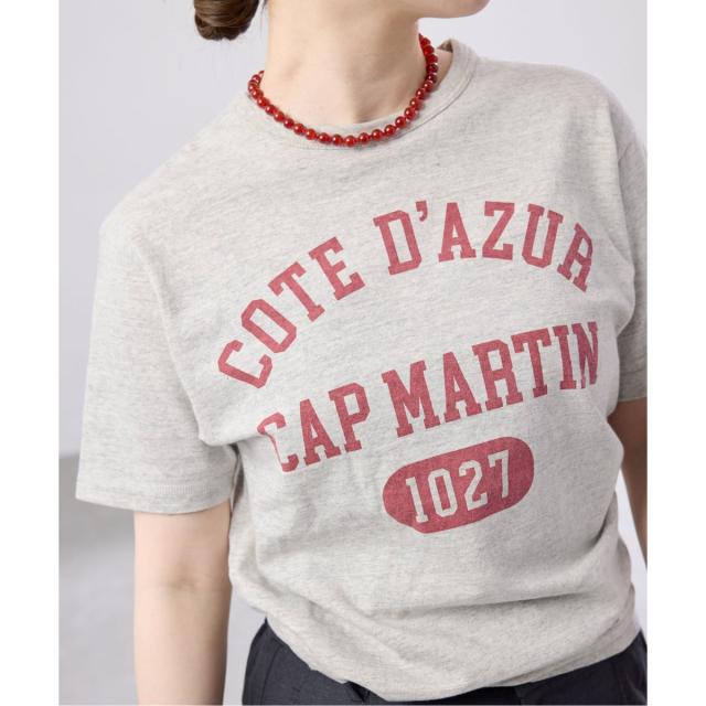 イエナ（IENA）/BLACK COTE D’AZUR ロゴTシャツ