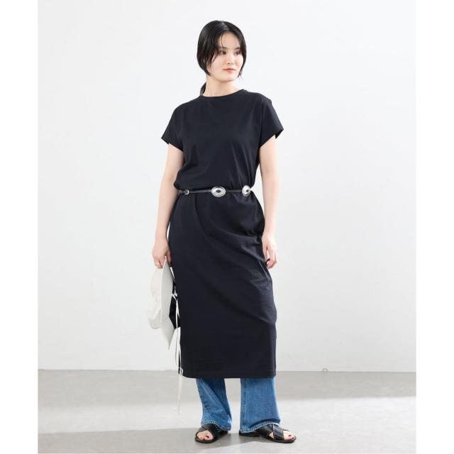 イエナ（IENA）/ATON/エイトン SUVIN 60/2 CAP SLEEVE DRESS ワンピース_5