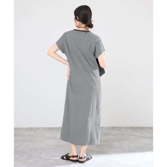 イエナ（IENA）/ATON/エイトン SUVIN 60/2 CAP SLEEVE DRESS ワンピース_7