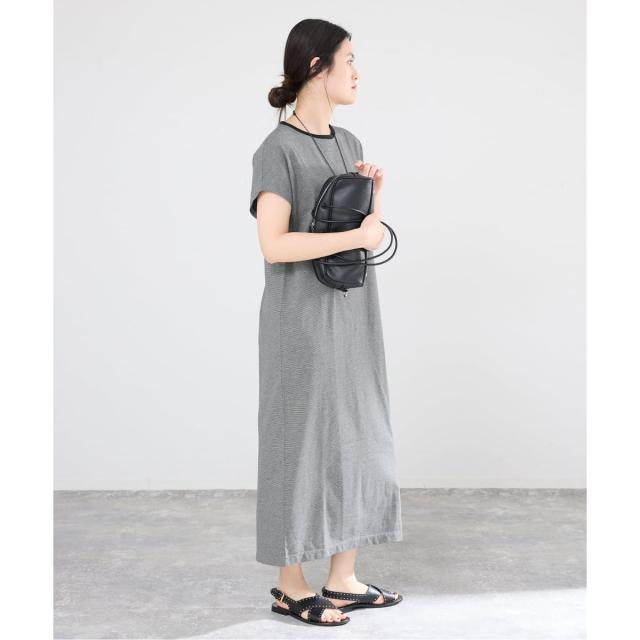 イエナ（IENA）/ATON/エイトン SUVIN 60/2 CAP SLEEVE DRESS ワンピース_8