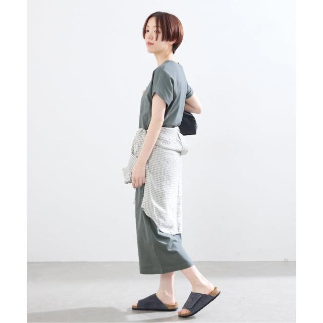 イエナ（IENA）/ATON/エイトン SUVIN 60/2 CAP SLEEVE DRESS ワンピース_12