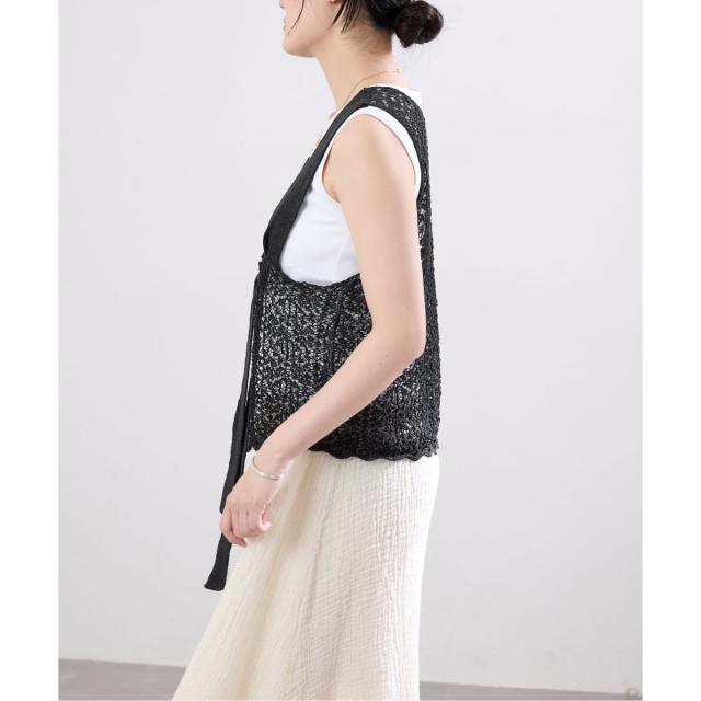 イエナ（IENA）/《追加》enrica/エンリカ レースガラKNIT ニット KNIT