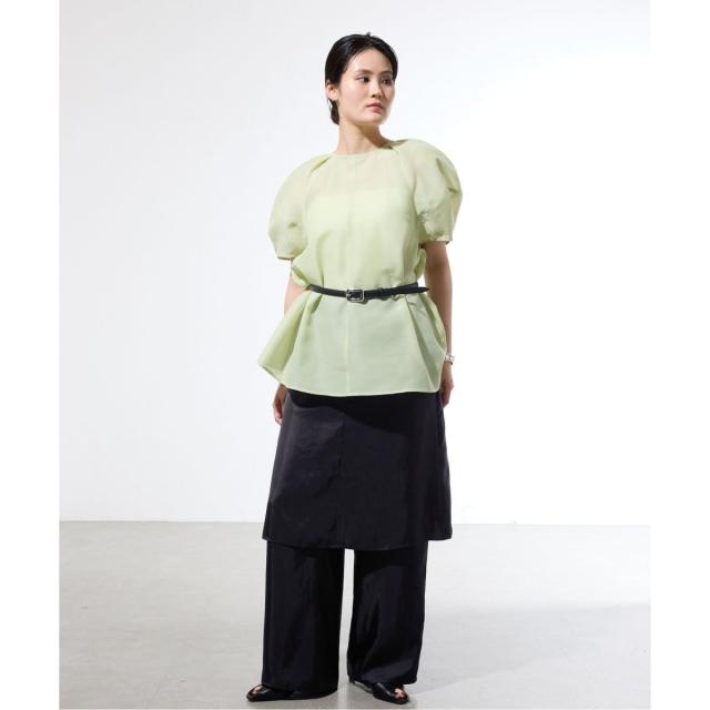 【NEW】イエナ（IENA）/《一部店舗限定》レイヤードスカートパンツセット_2