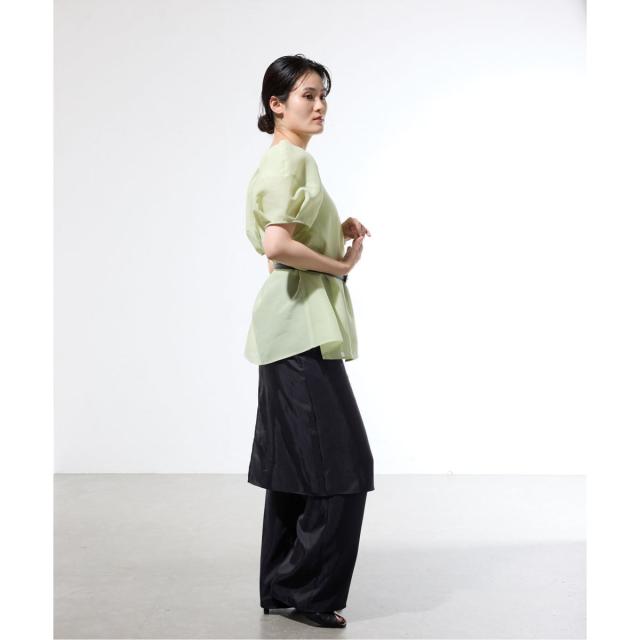 【NEW】イエナ（IENA）/《一部店舗限定》レイヤードスカートパンツセット_14