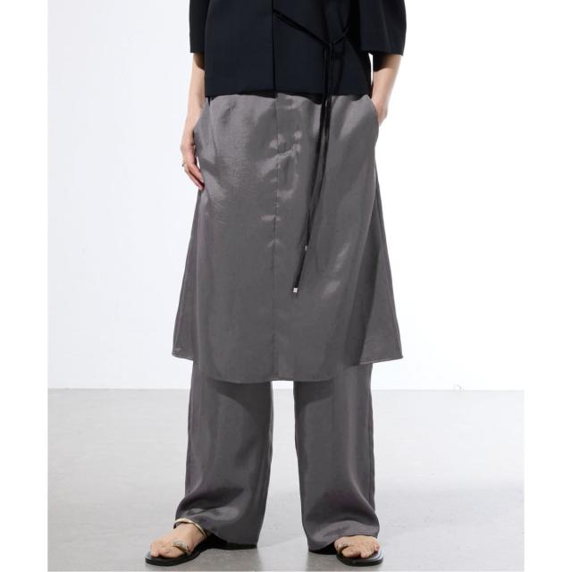 【NEW】イエナ（IENA）/《一部店舗限定》レイヤードスカートパンツセット_15