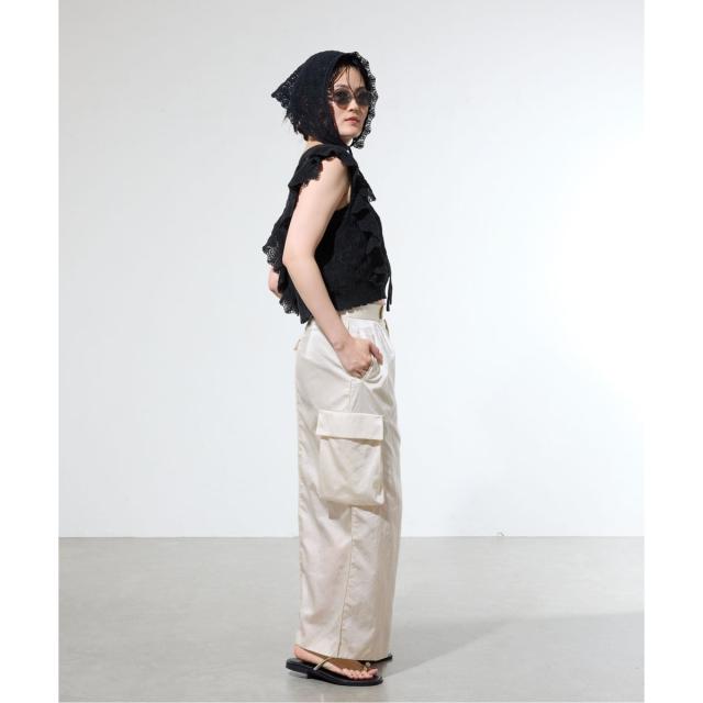 【NEW】イエナ（IENA）/《一部店舗限定》クロシェニット Vネックレイヤードベスト_10