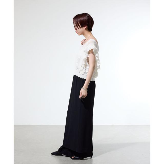 【NEW】イエナ（IENA）/《一部店舗限定》クロシェニット Vネックレイヤードベスト_18