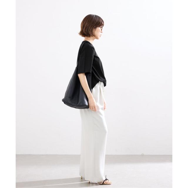 イエナ（IENA）/《接触冷感》ボートネック オーバーサイズフォルムT