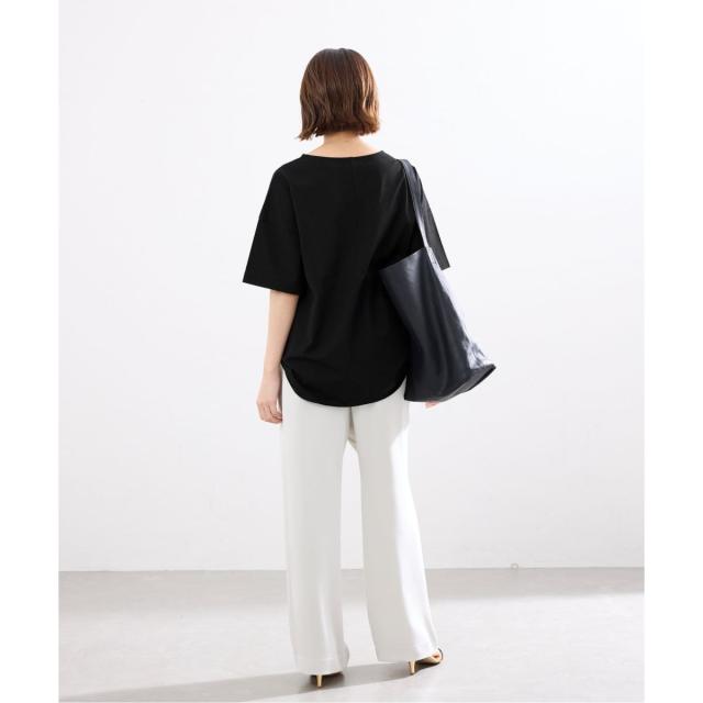 イエナ（IENA）/ボートネック オーバーサイズフォルムTシャツ【公式通販】