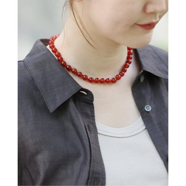 イエナ（IENA）/《追加》EO/イオ ROUND STONE NECKLACE ネックレス BO26SS−56