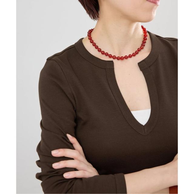 イエナ（IENA）/《追加》EO/イオ ROUND STONE NECKLACE ネックレス BO26SS−56_10
