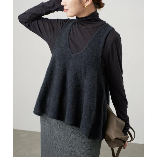 イエナ（IENA）/《追加予約》enrica/エンリカ FLARE KNIT TOP KNIT246