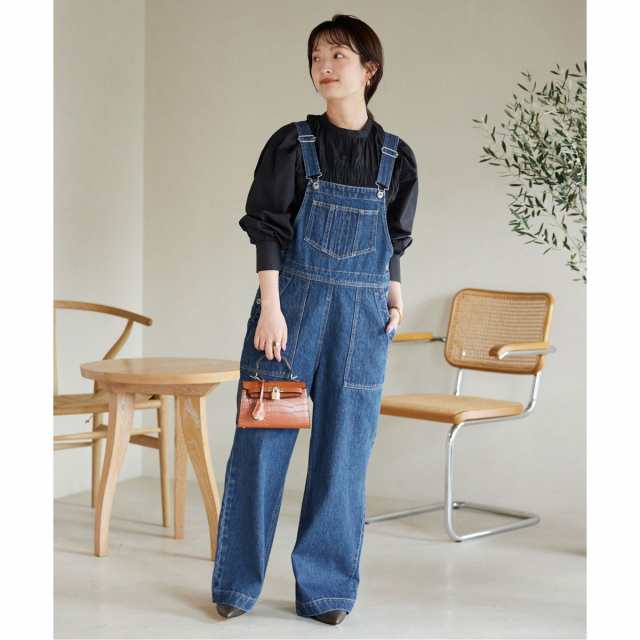 スローブ イエナ（SLOBE IENA）/LE DENIM ベイカーオーバーオールの