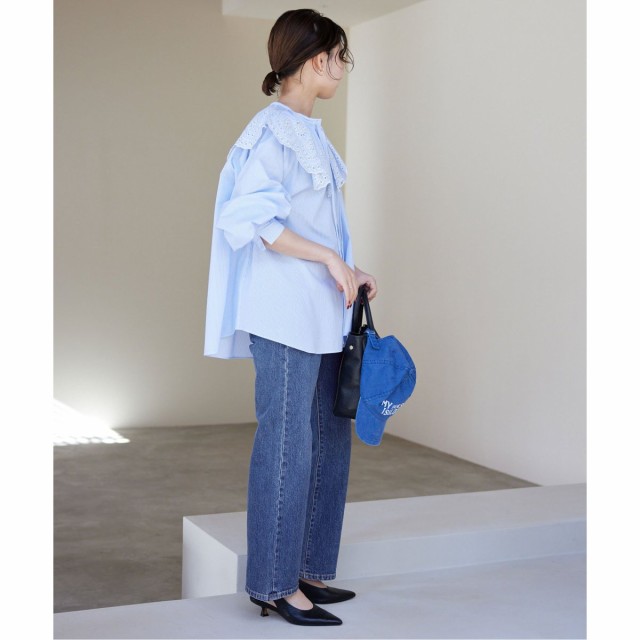 SLOBE IENA LE DENIMストレートパンツ【新品タグ付】