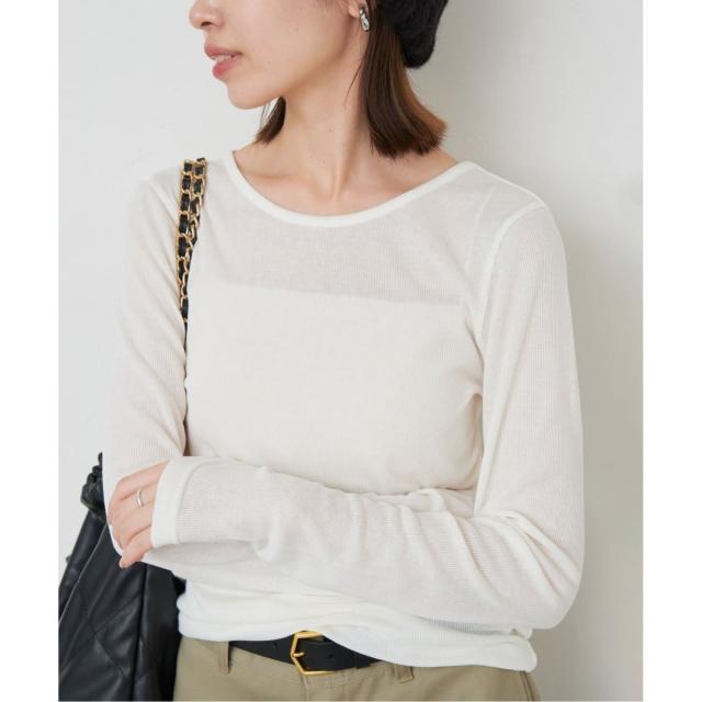 スローブ イエナ（SLOBE IENA）/ソフトコットンクルーネックの通販は 6,292円