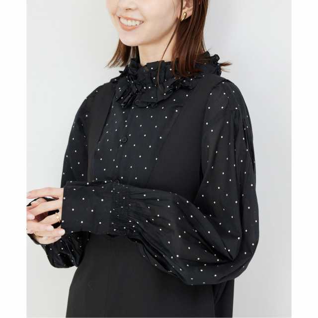 スローブ イエナ（SLOBE IENA）/crinkle crinkle crinkle frill collar blouse CC−302