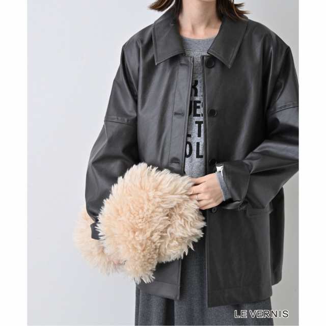 スローブ イエナ（SLOBE IENA）/《予約》LE VERNIS/ル・ベルニ Fake fur big bag 243−212505