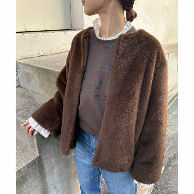 スローブ イエナ（SLOBE IENA）/《予約》Mink Fake fur Coat