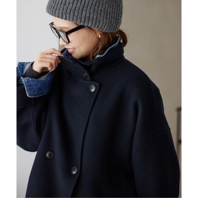 スローブ イエナ（SLOBE IENA）/《追加》souple woolダブルフェイス 