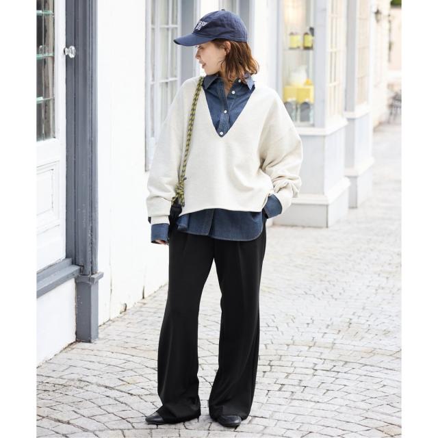 スローブ イエナ（SLOBE IENA）/Wジャージドロストブーティーラインパンツの通販は